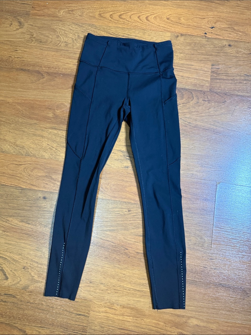 Kids Black Active Leggings - High Waist Performance